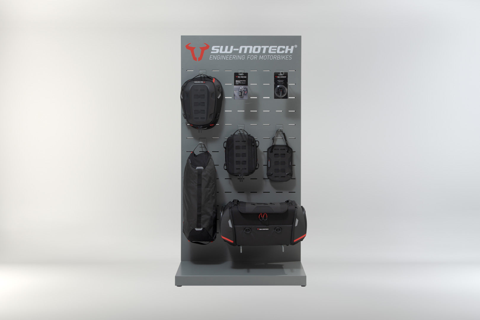 SW-Motech Sales display room with mounting