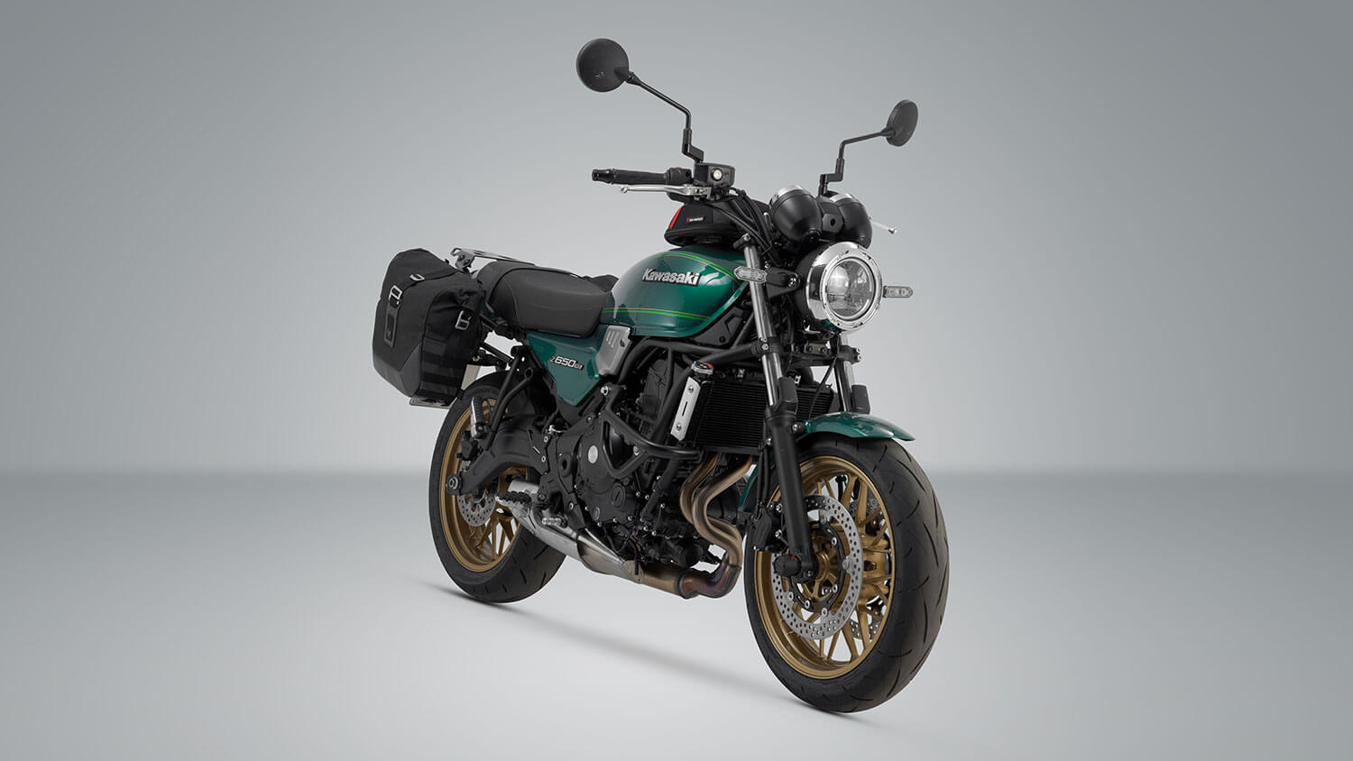 Motorrad SG accessories for the Kawasaki Z650RS by SW Motech