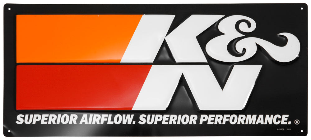 K&N K&N Embossed Metal Sign 89-11837-2
