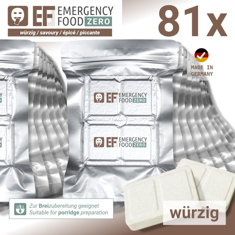 CONVAR EF Emergency Ration Zero Spicy (81 Pieces per Box)
