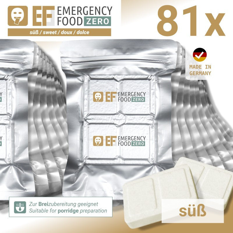 CONVAR EF Emergency Ration Zero Sweet (81 Pieces per Box)