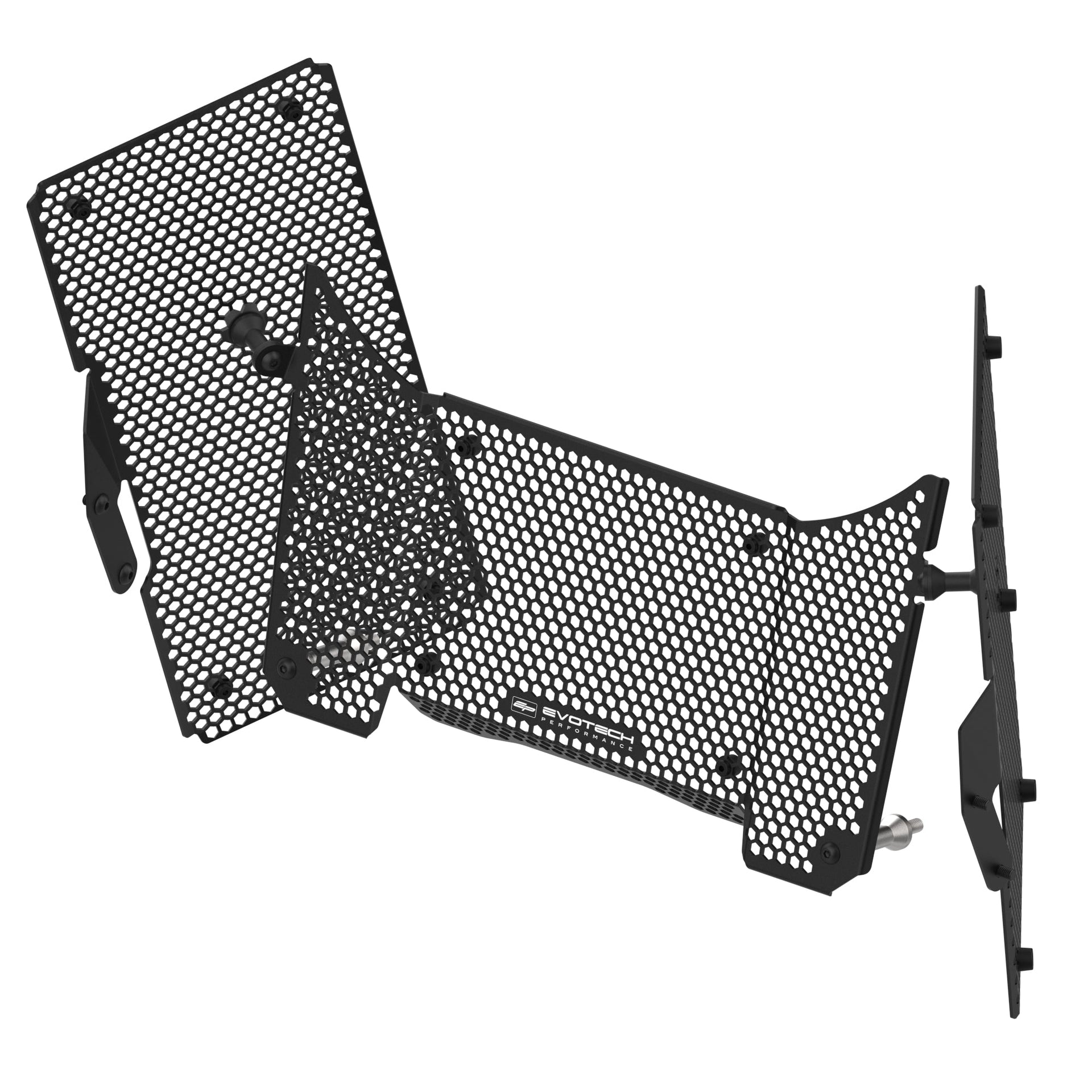 Evotech Multistrada V4 S Grand Tour Radiator Oil Cooler Guard Set (2024)