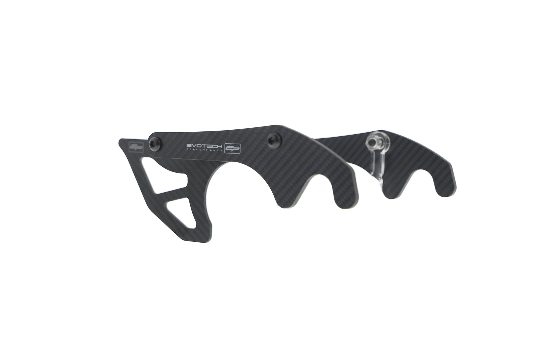 Evotech Carbon Fibre Toe Guard / GP Style Paddock Stand Plates - Yamaha FZ-10 (2017 - 2021)