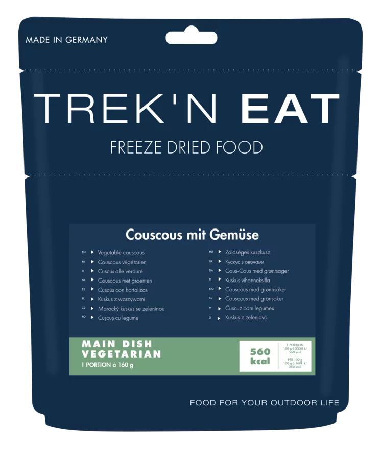 TREK'N EAT Vegetable couscous