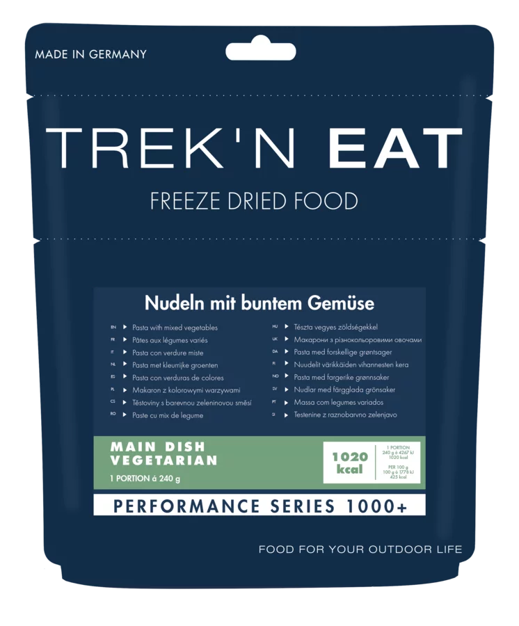 TREK'N EAT Pasta with vegetables PS1000+