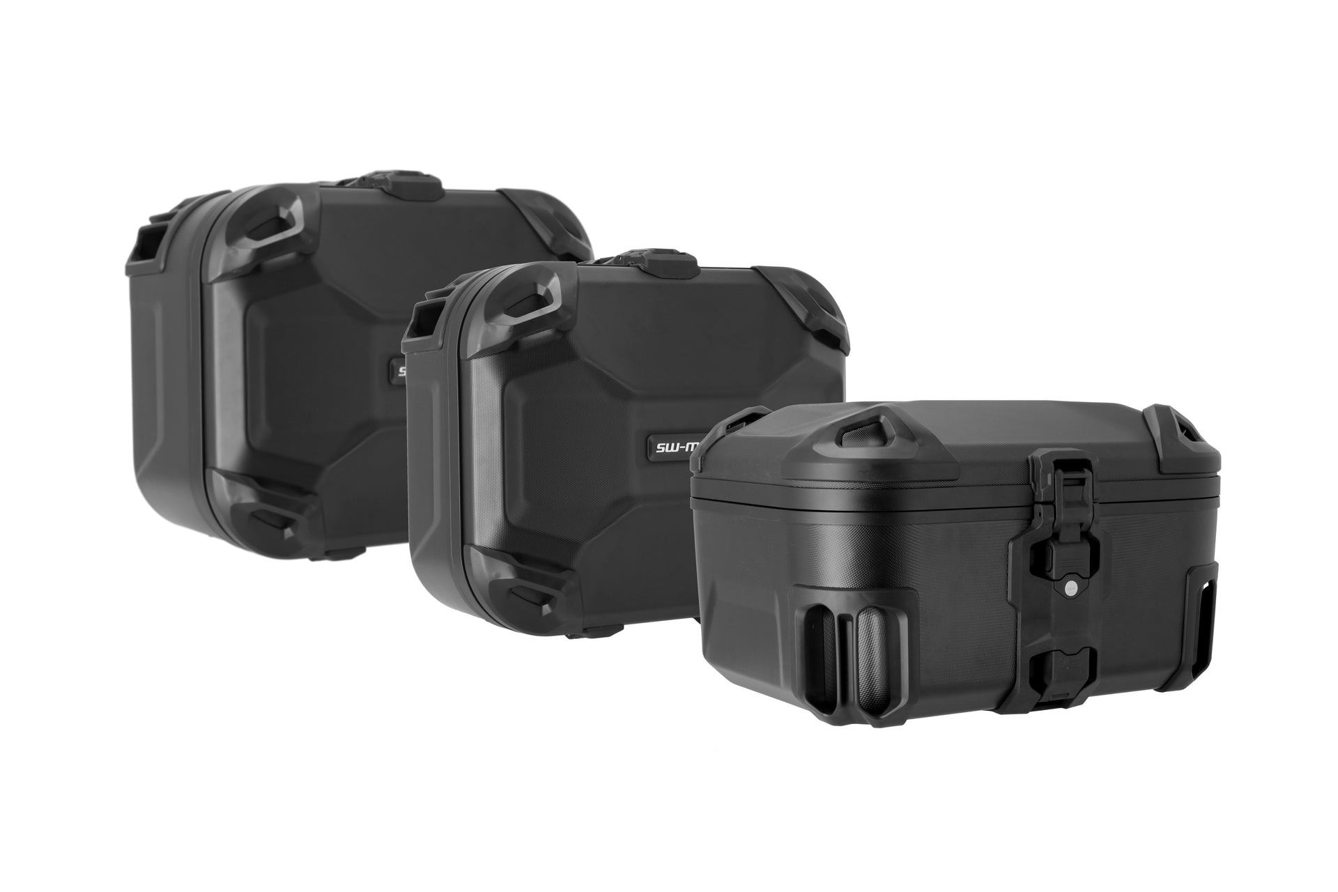 SW-Motech Adventure set DUSC with top case L for Akrapovic