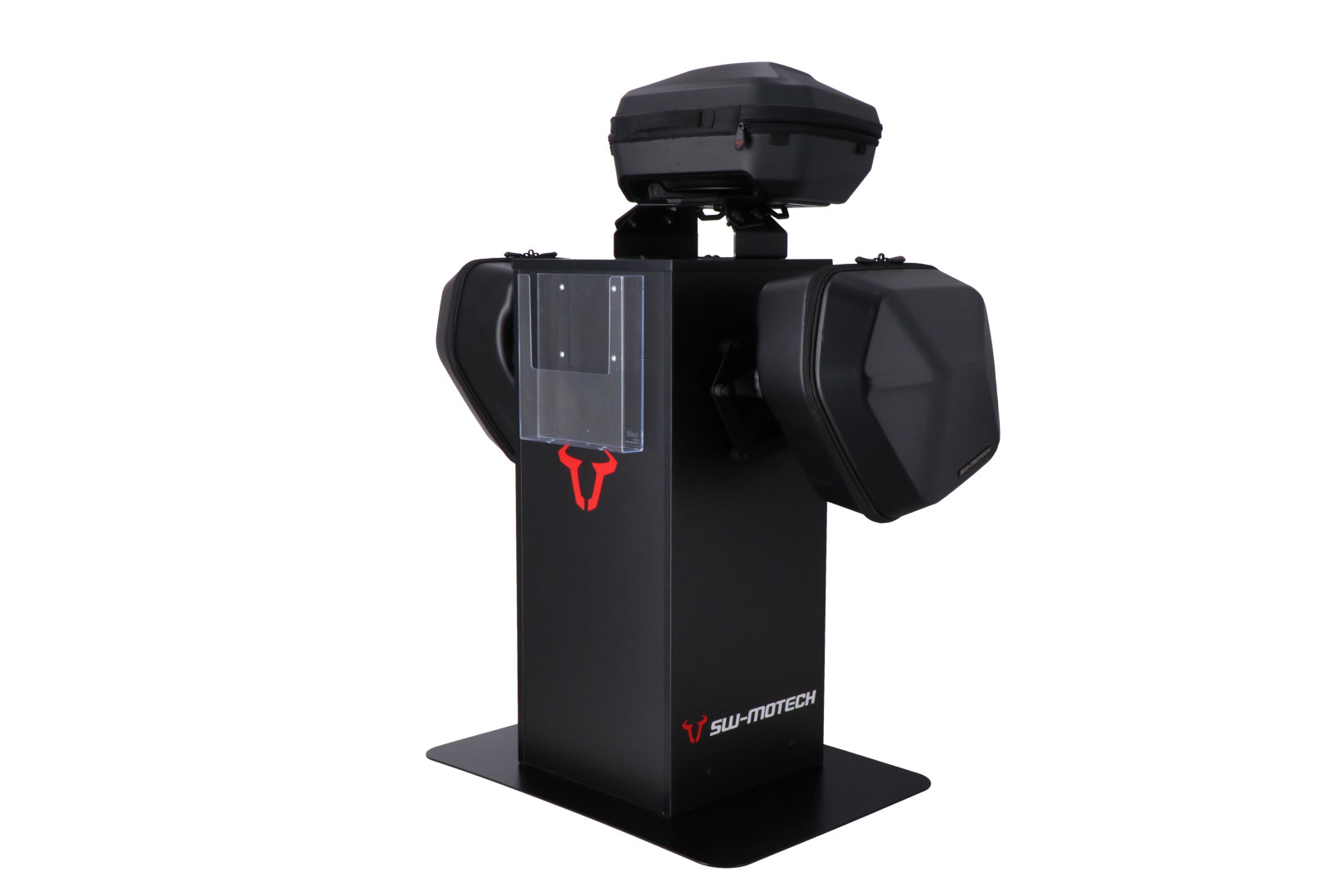 SW-Motech Sales display with equipment