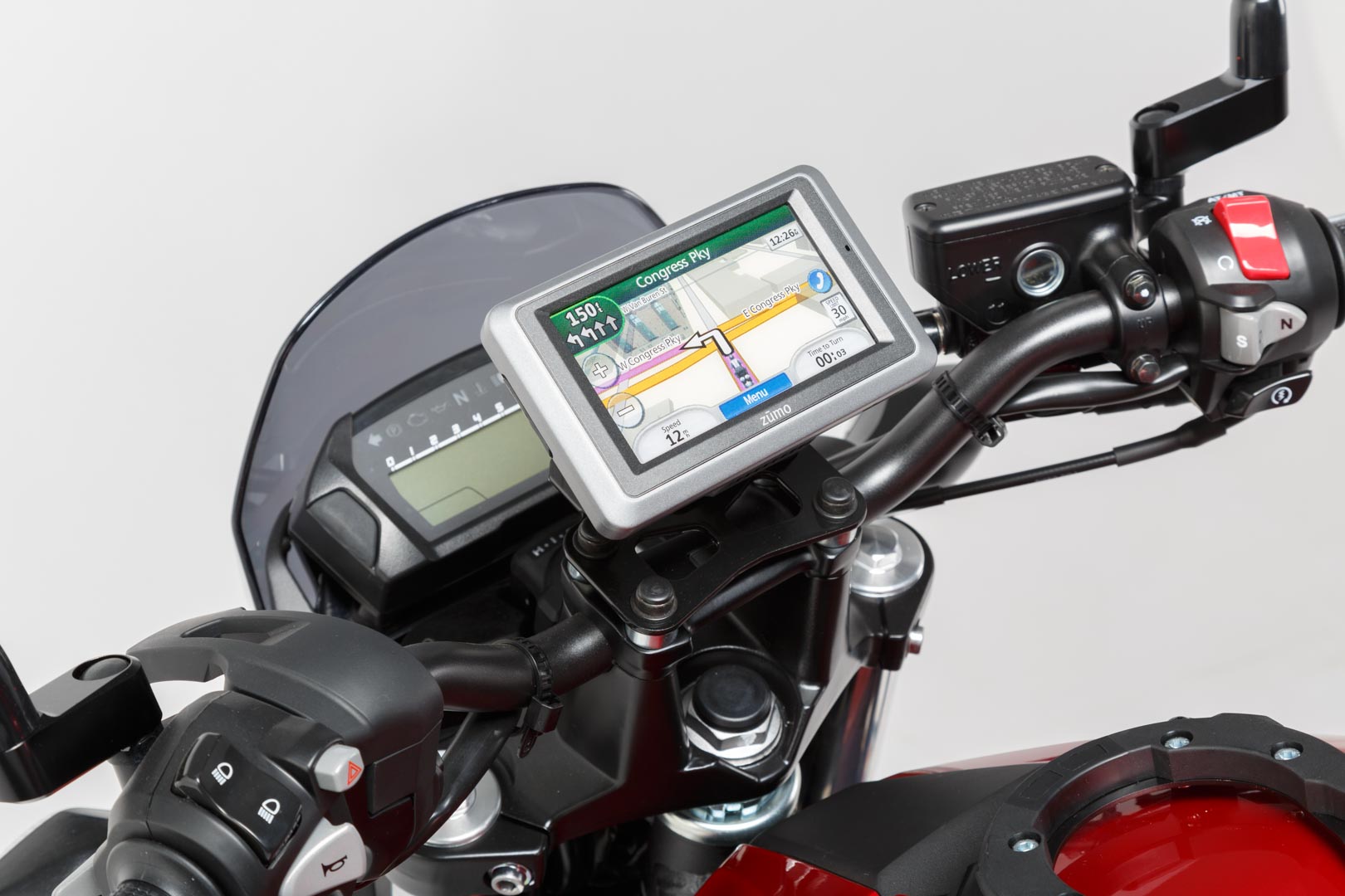 SW-Motech GPS mount for handlebar