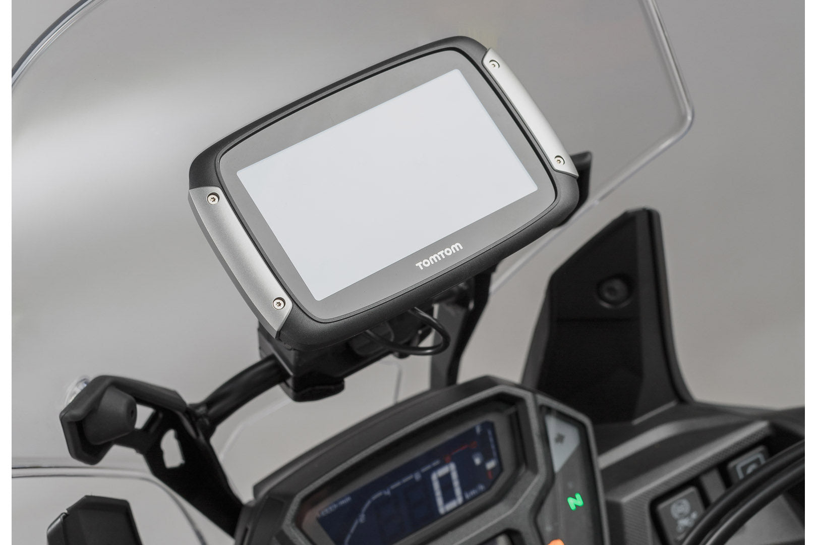 SW-Motech GPS mount for crossbar 10/12 mm