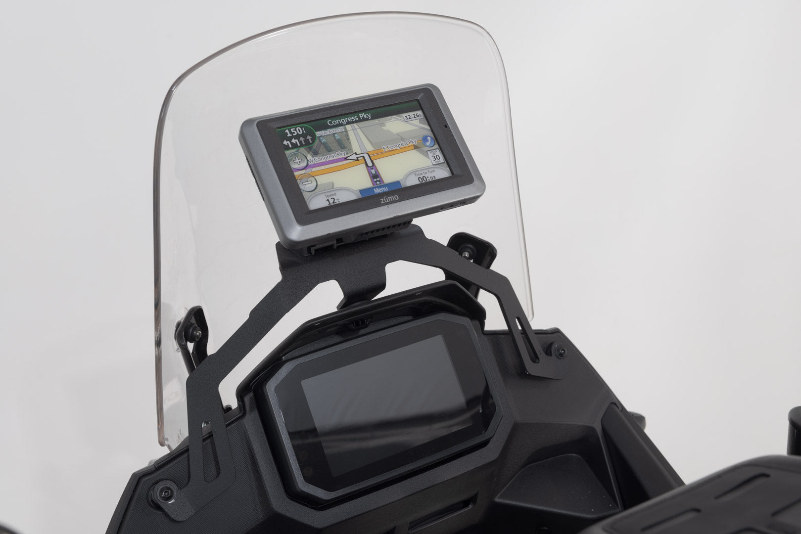 SW-Motech GPS mount for cockpit