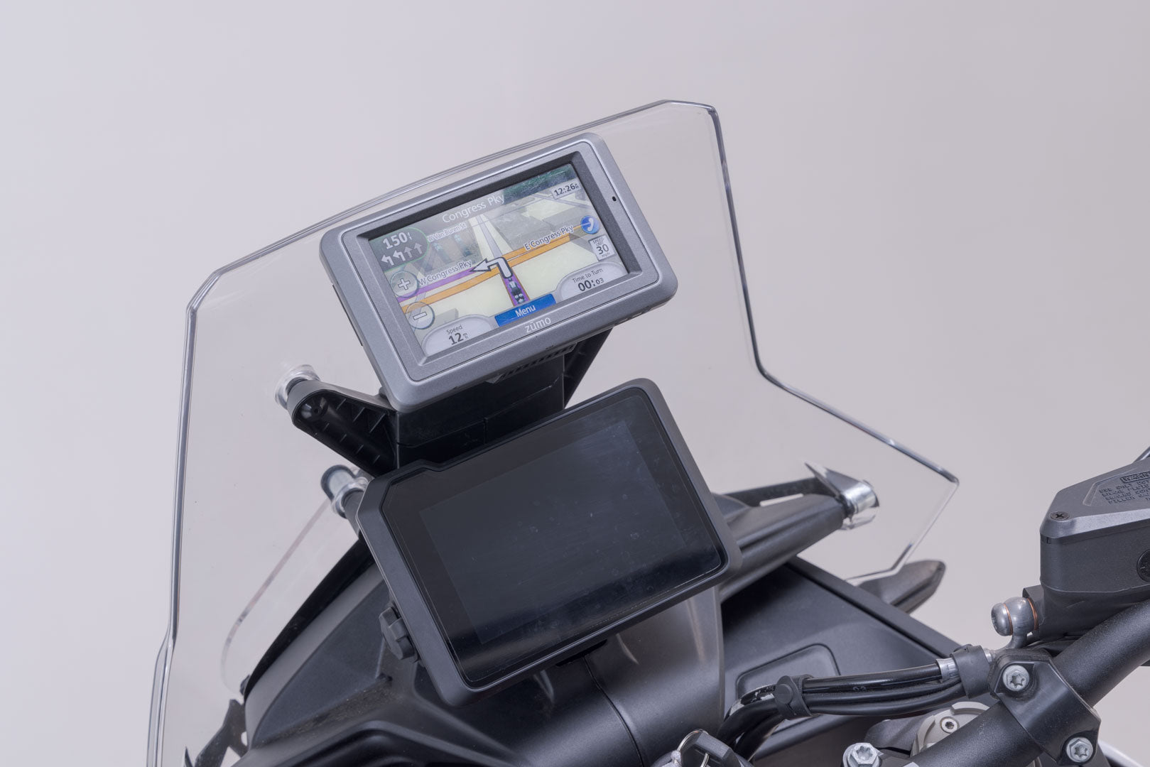SW-Motech GPS mount for cockpit