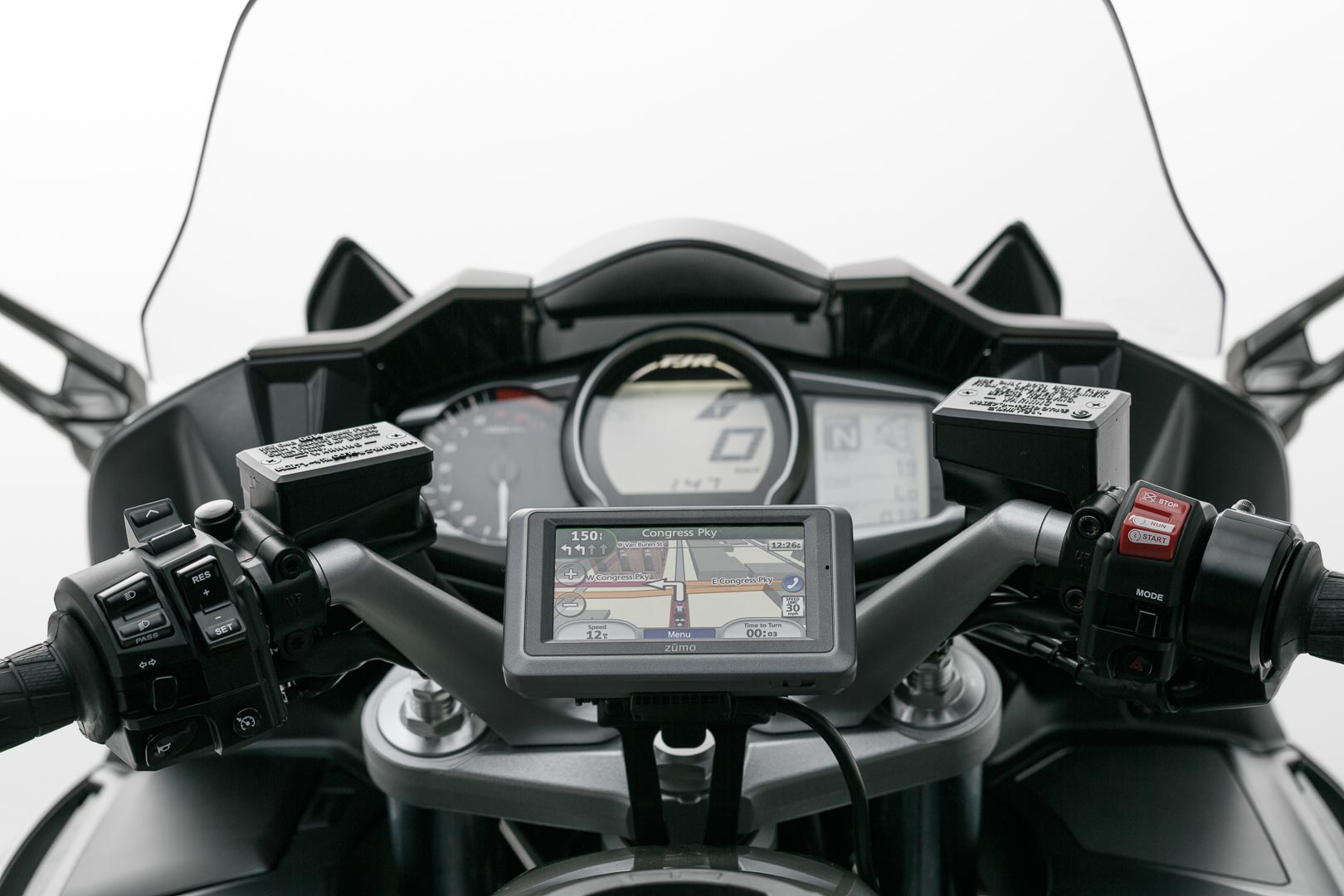 SW-Motech GPS mount for handlebar