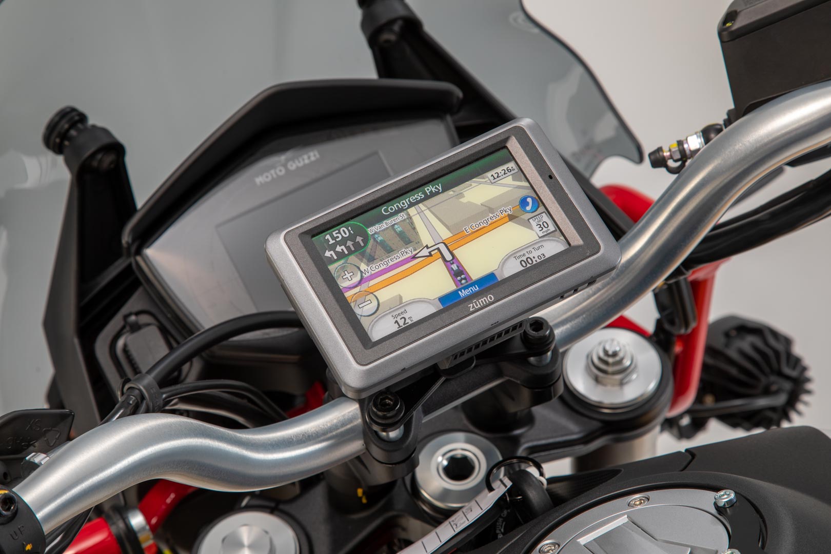 SW-Motech GPS mount for handlebar