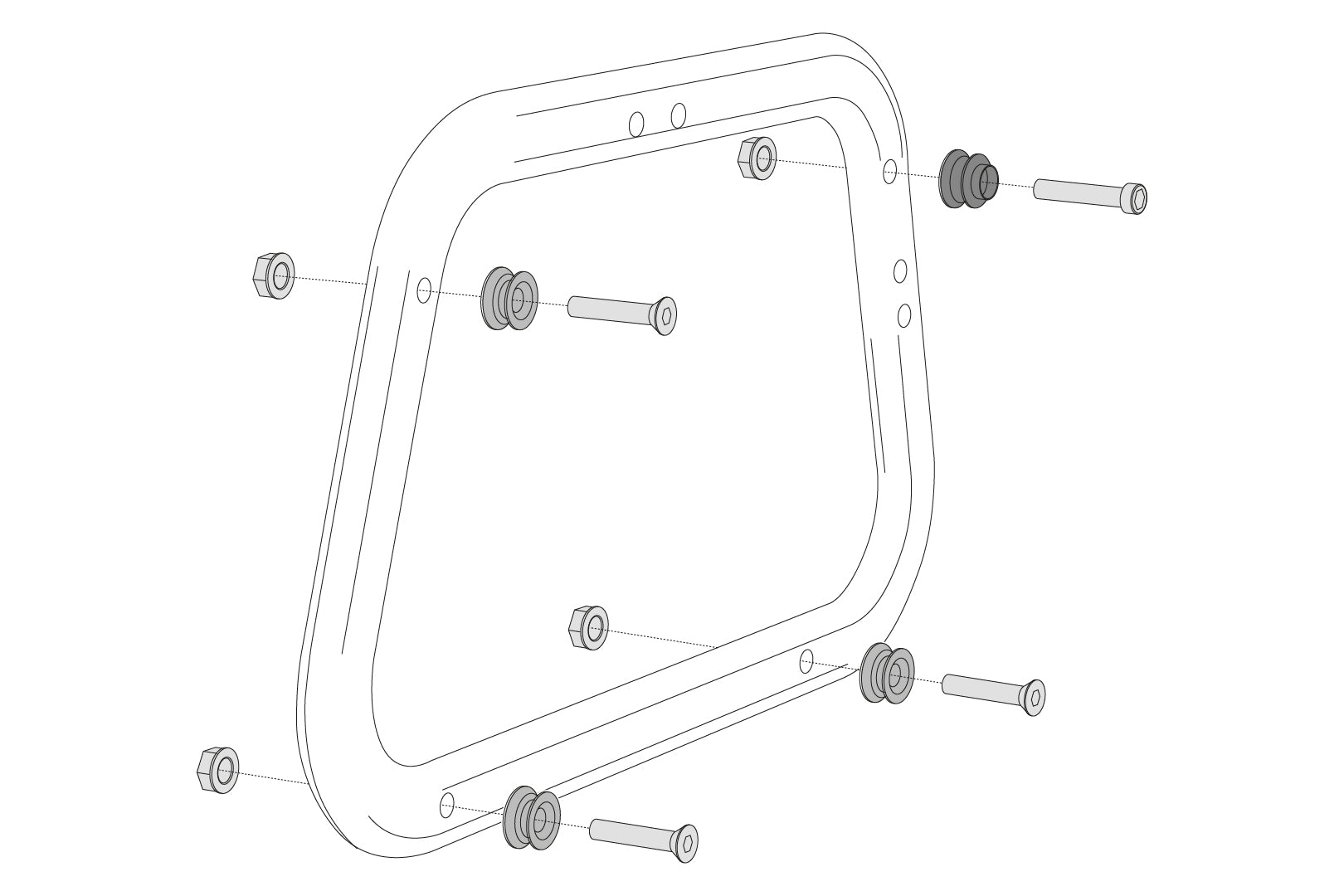 SW-Motech Adapter kit for EVO carrier